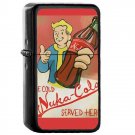 Fallout 4 Nuka Cola Pin-up - Oil Windproof Flip Top Black Lighters Briquet Encendedor 61
