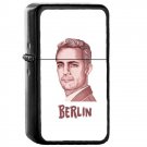 Berlin Money Heist - Oil Windproof Flip Top Black Lighters Briquet Encendedor 140