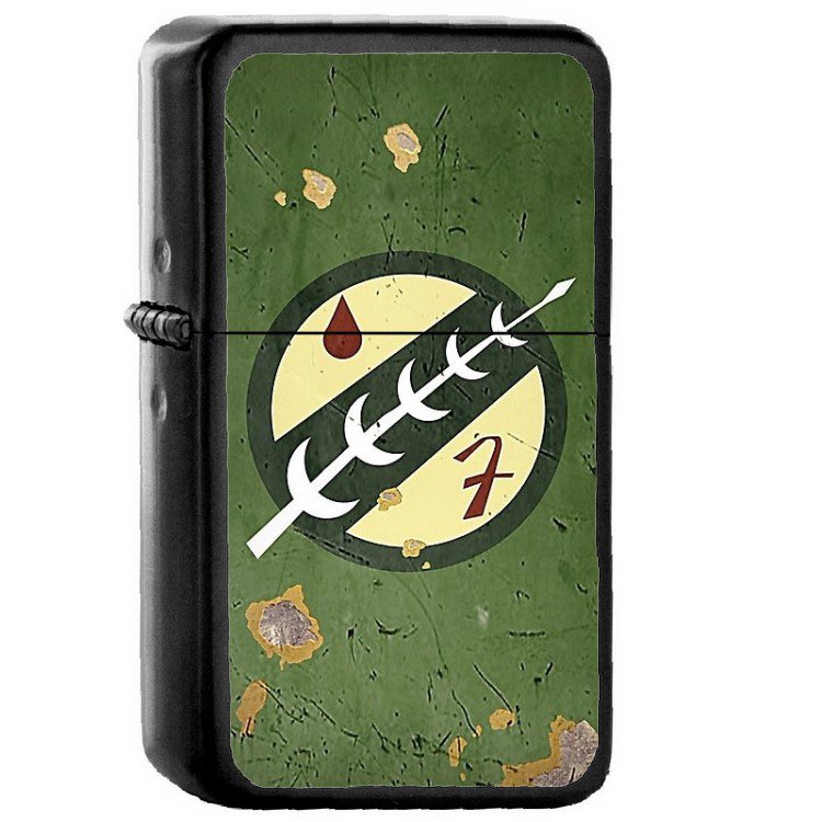 Mandalorian Boba Fett Star Wars - Oil Windproof Flip Top Black Lighters Briquet Encendedor 35