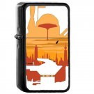 Mandalorian Boba Fett Star Wars - Oil Windproof Flip Top Black Lighters Briquet Encendedor 40