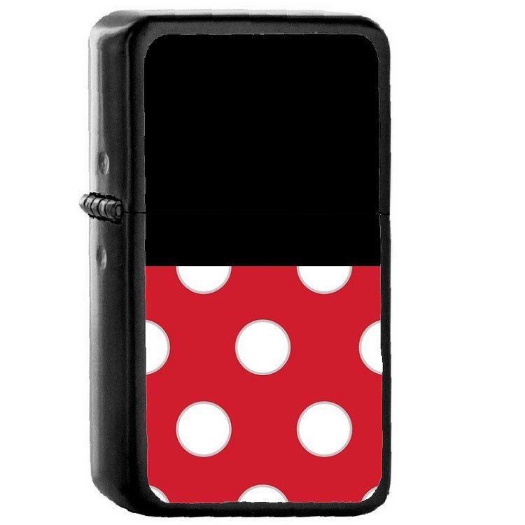 Minnie Mouse - Oil Windproof Flip Top Black Lighters Briquet Encendedor 127