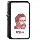 Moscow La Casa De Papel  - Oil Windproof Flip Top Black Lighters Briquet Encendedor 133