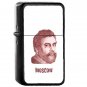 Moscow La Casa De Papel - Oil Windproof Flip Top Black Lighters Briquet Encendedor 133