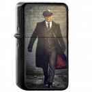 Peaky Blinders - 	Oil Windproof Flip Top Black Lighters Briquet Encendedor 201