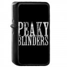 Peaky Blinders - 	Oil Windproof Flip Top Black Lighters Briquet Encendedor 202