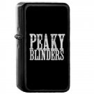 Peaky Blinders - 	Oil Windproof Flip Top Black Lighters Briquet Encendedor 203