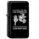 Peaky Blinders - 	Oil Windproof Flip Top Black Lighters Briquet Encendedor 204