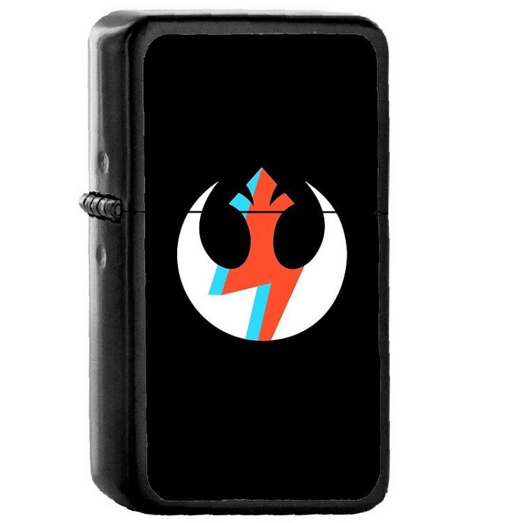 Rebel Star Wars - Oil Windproof Flip Top Black Lighters Briquet Encendedor 43