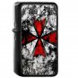 Resident Evil - 	Oil Windproof Flip Top Black Lighters Briquet Encendedor 21