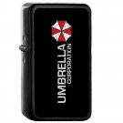 Resident Evil - 	Oil Windproof Flip Top Black Lighters Briquet Encendedor 22