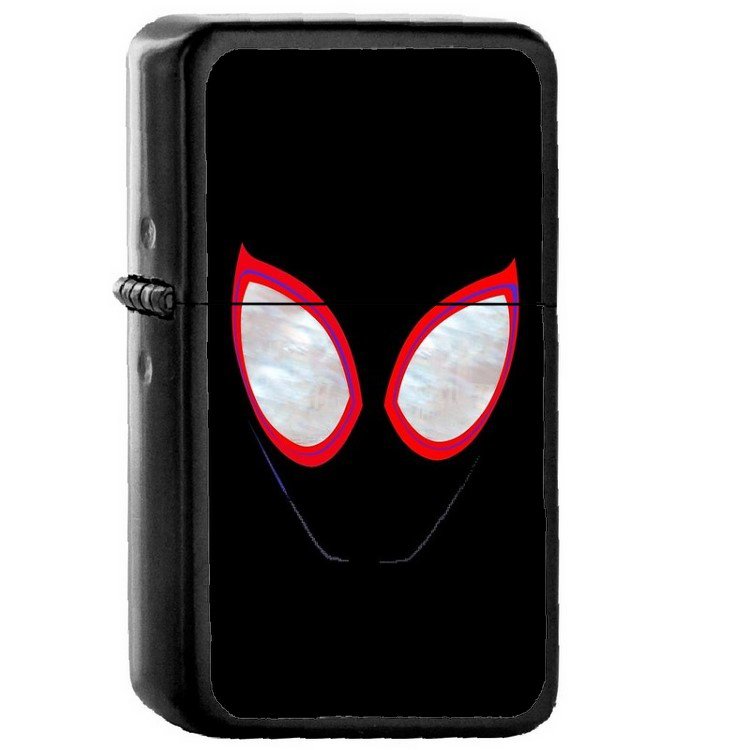 Spider-Verse - Oil Flip Top Black Lighters 96
