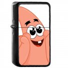 Spongebob Patrick - Oil Windproof Flip Top Black Lighters Briquet Encendedor 120