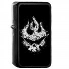 Tengen Toppa Gurren Lagann - Oil Windproof Flip Top Black Lighters Briquet Encendedor 423