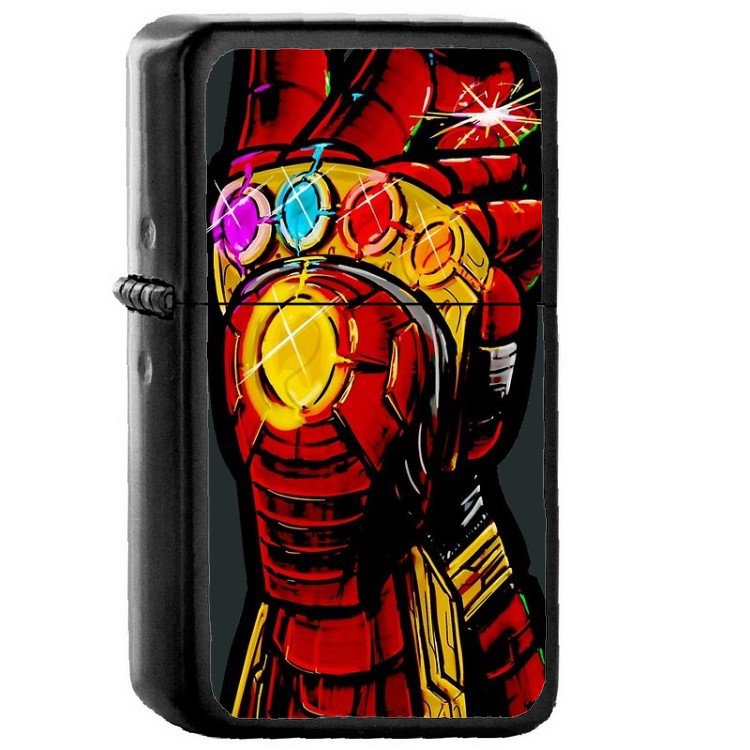 Thanos The Avengers Marvel - Oil Flip Top Black Lighters 98