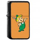 The Jetsons - Oil Windproof Flip Top Black Lighters Briquet Encendedor 193