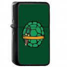 Tmnt Teenage Mutant Ninja Turtles - Oil Windproof Flip Top Black Lighters Briquet Encendedor 172