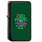 Tmnt Teenage Mutant Ninja Turtles - Oil Windproof Flip Top Black Lighters Briquet Encendedor 173