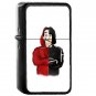 Tokyo La Casa De Papel - Oil Windproof Flip Top Black Lighters Briquet Encendedor 134