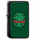 Tmnt Teenage Mutant Ninja Turtles - Oil Windproof Flip Top Black Lighters Briquet Encendedor 176