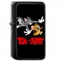 Tom and Jerry - Oil Windproof Flip Top Black Lighters Briquet Encendedor 194