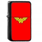 Wonder Woman - Oil Windproof Flip Top Black Lighters Briquet Encendedor 125