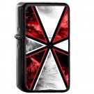 Umbrella Corporation - Oil Windproof Flip Top Black Lighters Briquet Encendedor 32