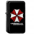 Umbrella Corporation - Oil Windproof Flip Top Black Lighters Briquet Encendedor 34