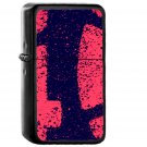 40 Red Art Paint Grunge Illustration Art - Oil Windproof Black Lighters Briquet Encendedor