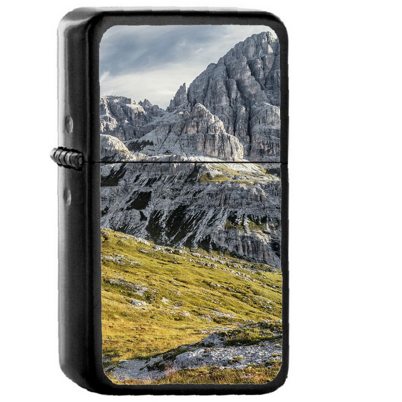 5k Apple Mountain Spring Nature Imac - Oil Windproof Black Lighters Briquet Encendedor