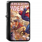 Amazing Spiderman Comics Game Film Illust Art Hero - Oil Windproof Black Lighters Briquet Encendedor
