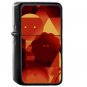 Android Blue Red - Oil Windproof Black Lighters Briquet Encendedor