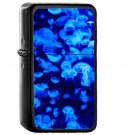 Animal Sea Ocean Blue Jellyfish - Oil Windproof Black Lighters Briquet Encendedor