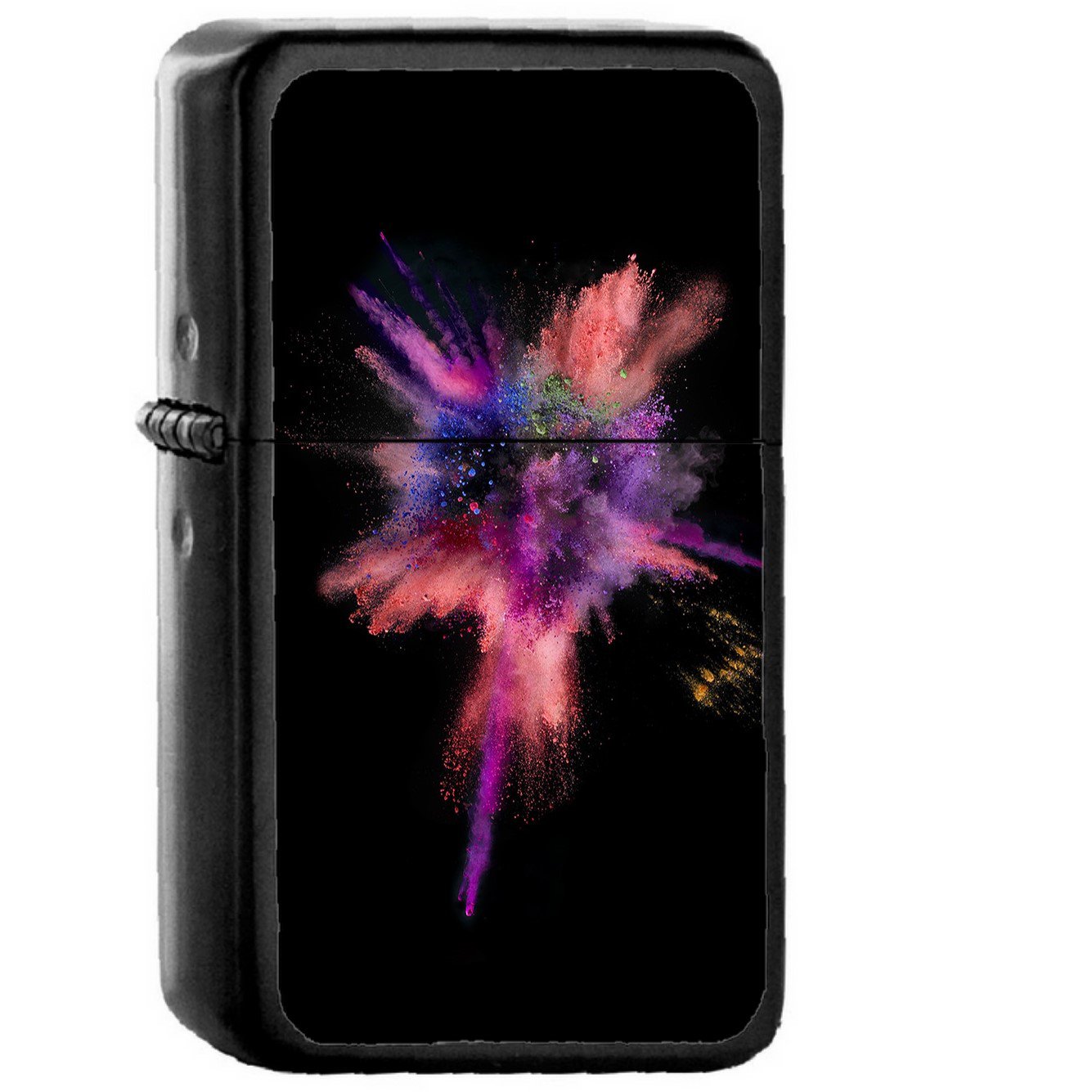 Apple Dark Spark Ios9 Iphone6s Color Rainbow - Oil Windproof Black Lighters Briquet Encendedor