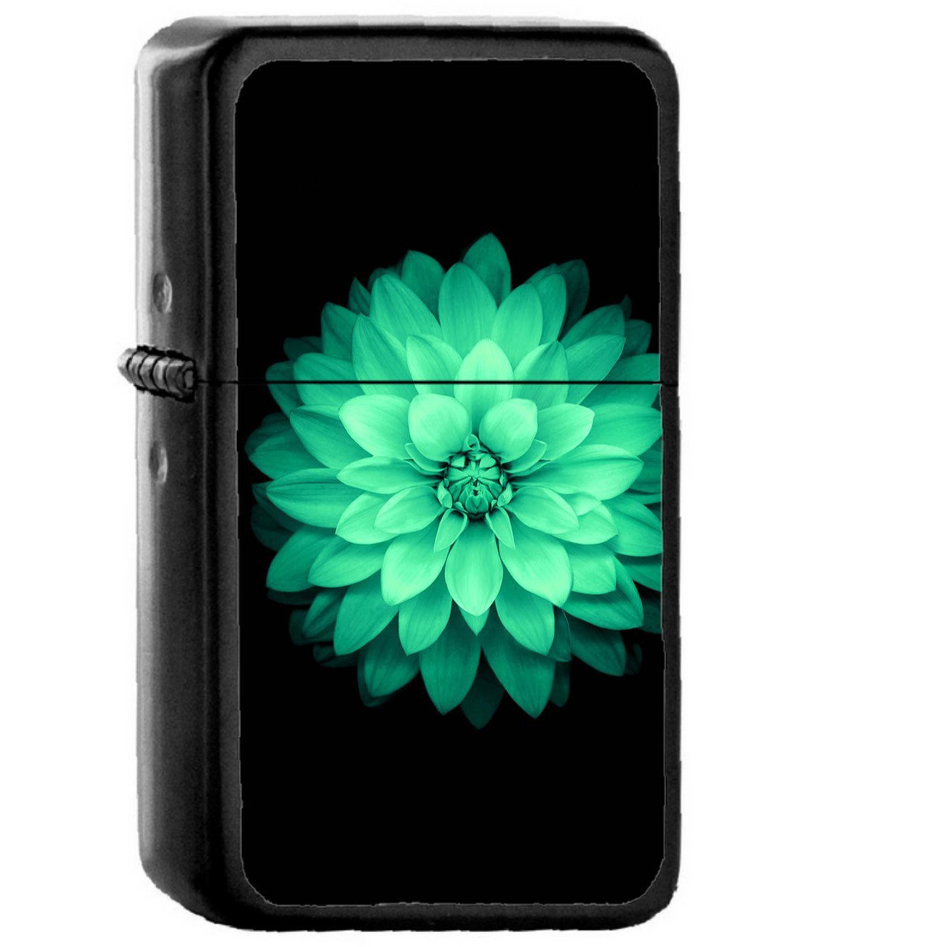 Apple Green Lotus Iphone6 Plus Ios8 Flower - Oil Windproof Black Lighters Briquet Encendedor