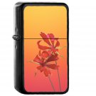 Apple Ios11 Iphonex Flower Art Illustration - Oil Windproof Black Lighters Briquet Encendedor