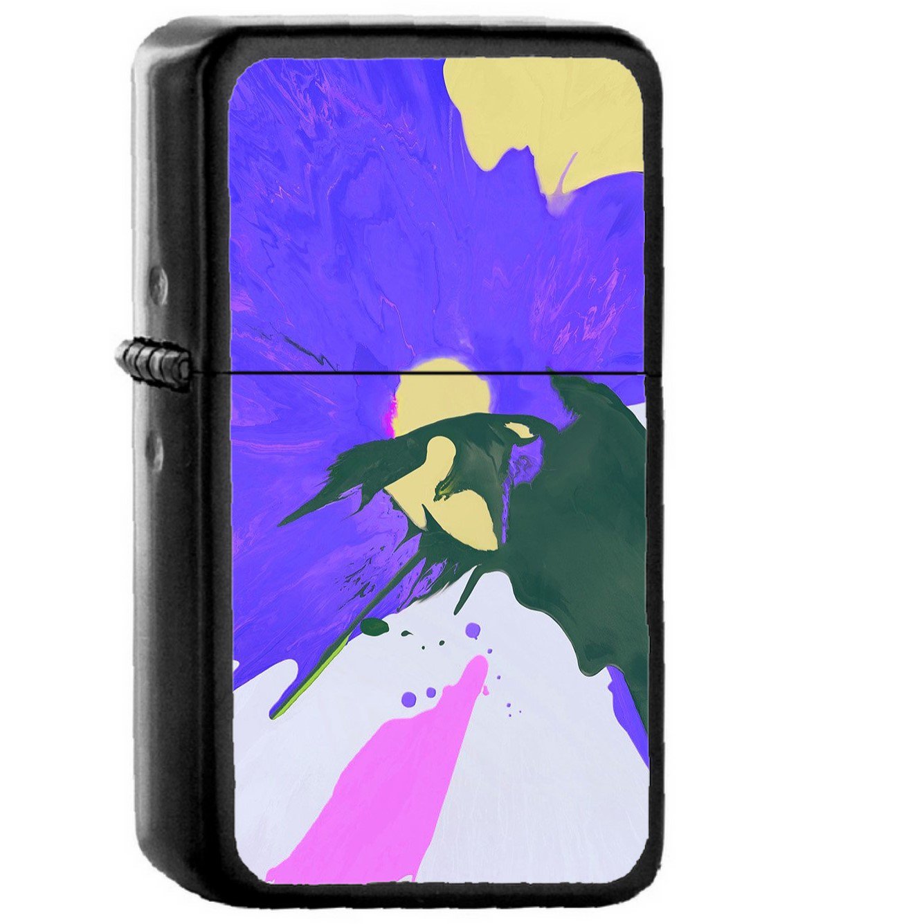 Apple Ipad Pro New Paint Color Art Blue - Oil Windproof Black Lighters Briquet Encendedor
