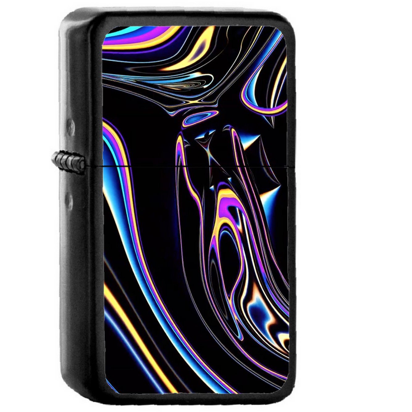 Apple Mac Art - Oil Windproof Black Lighters Briquet Encendedor