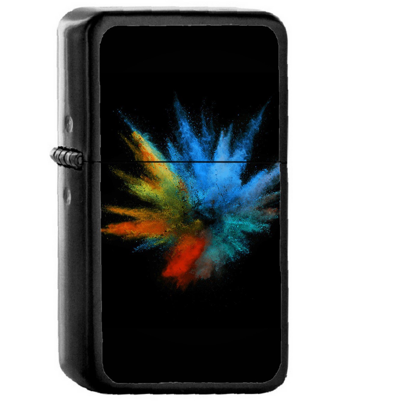 Apple Macbook New Dark Pop Illustration Art Color - Oil Windproof Black Lighters Briquet Encendedor
