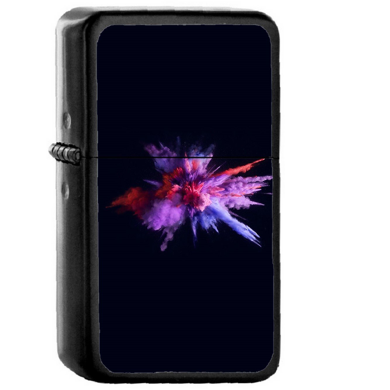 Apple Macbook Pro Paint Illustration Art Color Purple - Oil Windproof Black Lighters Briquet Encendedor