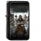 Assasins Creed Game Art Illust - Oil Windproof Black Lighters Briquet Encendedor