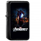 Avengers 2 Poster Hollywood Film Poster - Oil Windproof Black Lighters Briquet Encendedor
