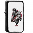 Avengers Art Illust Poster Age Of Ultron White - Oil Windproof Black Lighters Briquet Encendedor