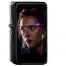 Avengers Black Widow Hero Endgame Poster Marvel Art - Oil Windproof Black Lighters Briquet Encendedor
