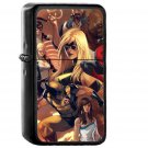 Avengers Liiust Comics Marvel Hero Art - Oil Windproof Black Lighters Briquet Encendedor