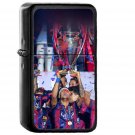 Barcelona Fc Champoions Sports Win - Oil Windproof Black Lighters Briquet Encendedor