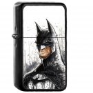 Batman Face Painting Hero Art Illustration - Oil Windproof Black Lighters Briquet Encendedor