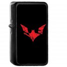 Batman Logo Red Dark Hero Art - Oil Windproof Black Lighters Briquet Encendedor