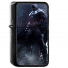 Batman Proud Illust Art - Oil Windproof Black Lighters Briquet Encendedor