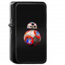 Bb 8 Droid Star Wars Robot Art Film - Oil Windproof Black Lighters Briquet Encendedor