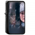 Before I Fall Film Illustration Art - Oil Windproof Black Lighters Briquet Encendedor